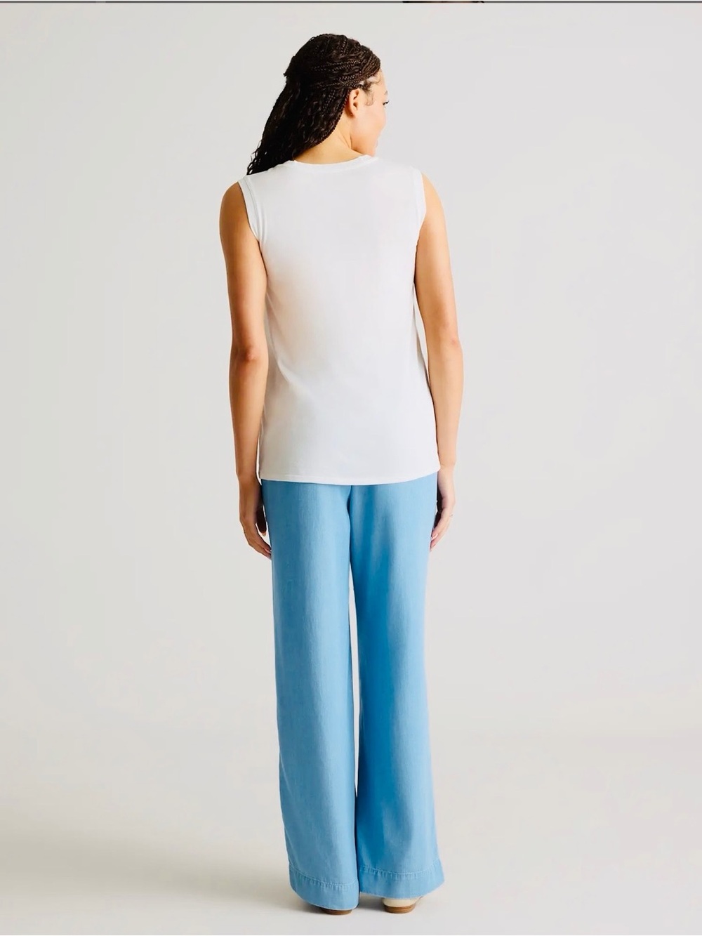 Quince NWT Cotton Modal Muscle Tank - Picture 2 of 8
